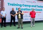 Ketum Pesti Buka Coaching Clinic & Trainning Camp Bersama Tim Korea Selatan