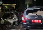 di Kantor Gubernur Jateng, Massa Anarkis Bakar Sejumlah Mobil