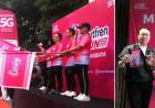 SMARTFREN Hadirkan Layanan 5G di Surabaya, Adakan Fun Run di Kota Lama